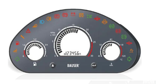 Цифровая панель управления - 813 - BAUSER GmbH & Co. KG - для трактора / с индикатором / с подсветкой