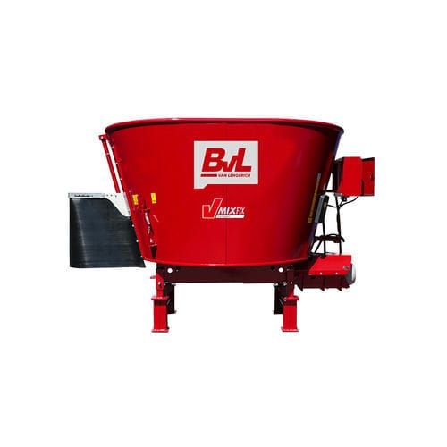 Вертикальный винтовой смеситель - V-MIX FIX COMPACT - Bernard van Lengerich Maschinenfabrik GmbH & Co. KG - стационарный / с боковой разгрузкой / простой винт