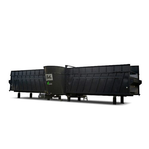 Вертикальный винтовой смеситель - V-BIO COMBI 2D - Bernard van Lengerich Maschinenfabrik GmbH & Co. KG - стационарный / простой винт / с 2 винтами
