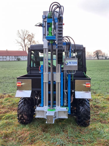 Навесной зонд для почвы - MP-3.90 - Bodenprobetechnik Peters GmbH - электрической проводимости / с гидравлическим приводом / глубина