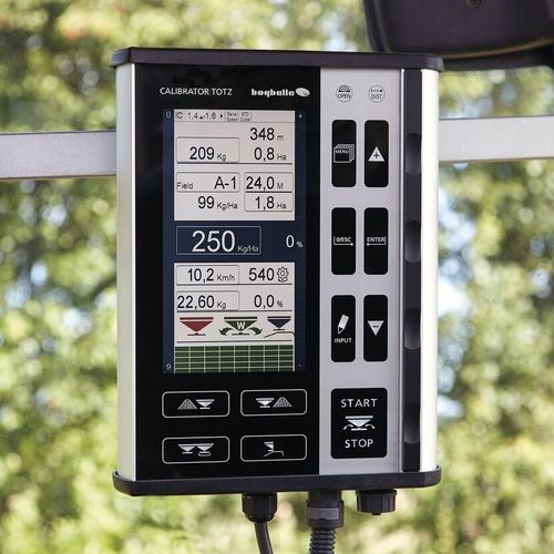Система контроля для разбрасывателя - CALIBRATOR TOTZ - BOGBALLE A/S - GPS / цифровая / сенсорная