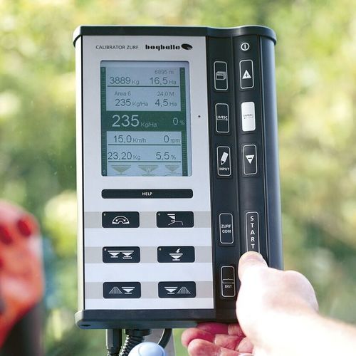 Система контроля для разбрасывателя - CALIBRATOR ZURF - BOGBALLE A/S