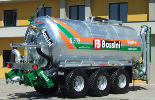 Трехосный разбрасыватель навоза - B3 300   - BOSSINI s.r.l. - вакуумный