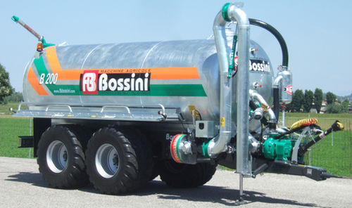 Двухосный разбрасыватель навоза - B2 200   - BOSSINI s.r.l. - вакуумный