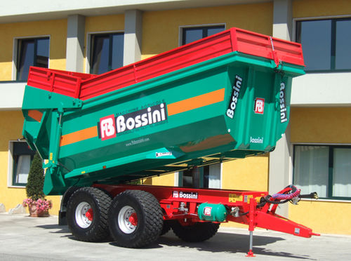 Опрокидной прицеп - RA160/C   - BOSSINI s.r.l. - двухосный / сельскохозяйственный / с механической тормозной системой