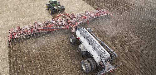 Пневматическая линейная сеялка -  3420 PHD - Bourgault Industries Ltd. - складная