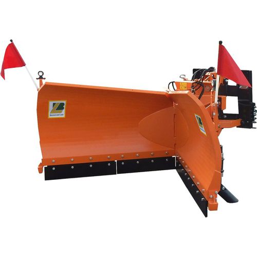 Отвал снегоуборочный с форме V - W41 Vario Schneepflug - Bressel und Lade Maschinenbau GmbH - с резиновым скребком / на тракторе с передней сцепкой на три точки / с гидравлическим регулятором