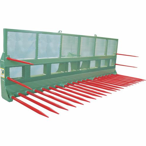 Вилы для силосования - D30 Green forage fork - Bressel und Lade Maschinenbau GmbH - с гидравлическим регулятором / заднего монтажа / для погрузчика