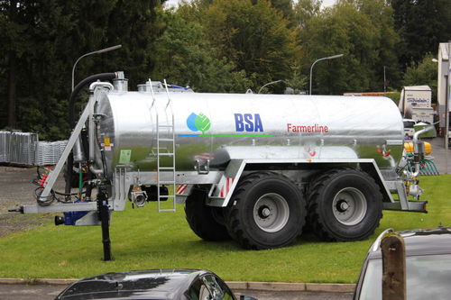 Двухосная цистерна для внесения навозной жижи - VTW Series - BSA GmbH - вакуумная