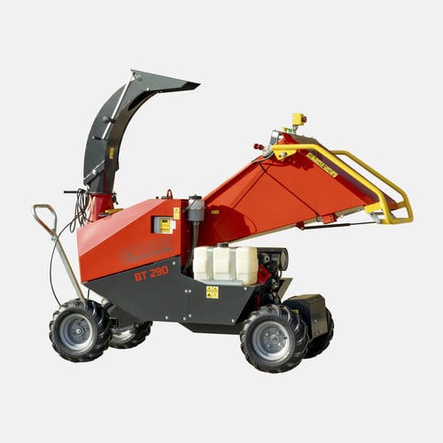 Измельчитель веток на колесах - BT-290 - CARAVAGGI Srl - с бензиновым двигателем