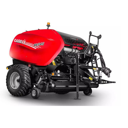Пресс для круглых кип - RB 545 - CASE IH - с фиксированной камерой / для силосования