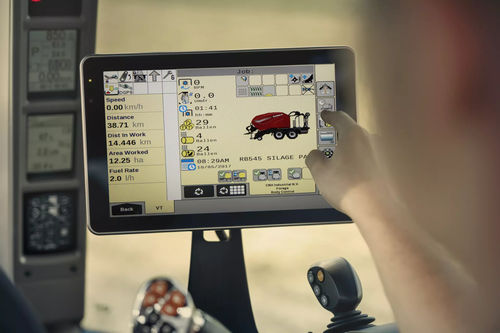 Встроенный компьютер с экраном - AFS Pro 700 Plus - CASE IH - цифровой