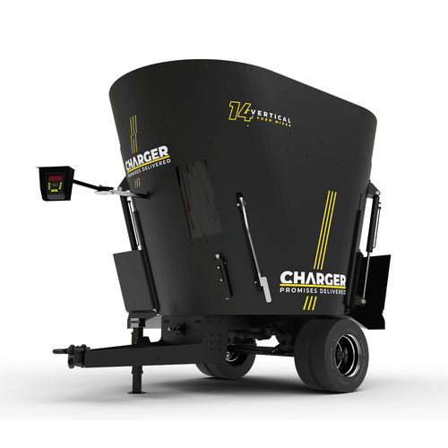 Вертикальный винтовой смеситель - Charger V14 - CELIKEL AGRICULTURAL MACHINERY INC - прицепной / с боковой разгрузкой / простой винт