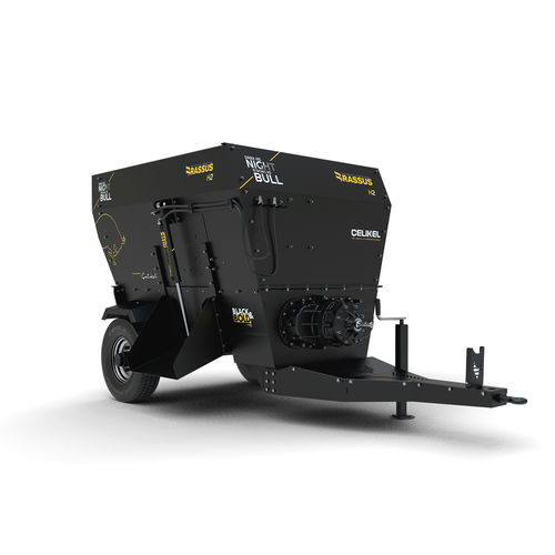 Горизонтальный винтовой смеситель - BRASSUS H2 - CELIKEL AGRICULTURAL MACHINERY INC - прицепной / с боковой разгрузкой / с 2 винтами