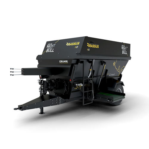 Горизонтальный винтовой смеситель - Brassus H8 - CELIKEL AGRICULTURAL MACHINERY INC - прицепной / с боковой разгрузкой / с 2 винтами
