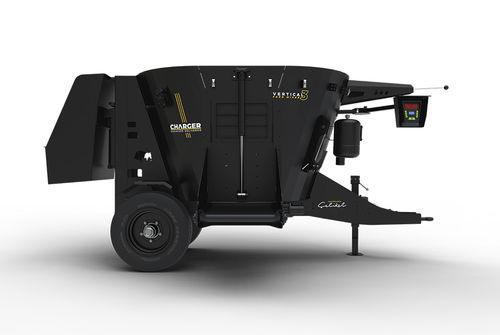 Вертикальный винтовой смеситель - CHARGER V3 - CELIKEL AGRICULTURAL MACHINERY INC - прицепной / с боковой разгрузкой