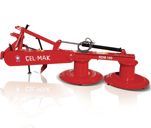 Навесная косилка - 195cm Drum Mower with Hydraulic Piston - Celmak Agriculture Machinery - с барабаном / с приводным валом