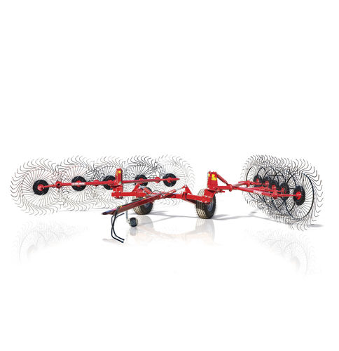 Солнечный валкообразователь - Finger Wheel Rake With 10 Rakes - Celmak Agriculture Machinery - с боковой выгрузкой / с центральной выгрузкой / с несколькими роторами