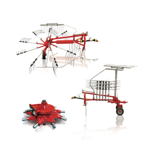 Прицепной косилка-валкователь - 9 Arm Windrower With Transmission - Celmak Agriculture Machinery