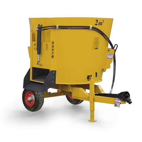 Вертикальный винтовой смеситель - 2m³ Vertical Mixing Vagon - Celmak Agriculture Machinery - прицепной / стационарный / навесной