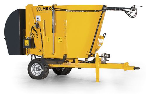 Вертикальный винтовой смеситель - 2.5m³ Vertical Mixing Vagon - Celmak Agriculture Machinery - прицепной / стационарный / для установки на трактор