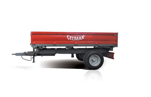Прицеп-самосвал - 4 ton Single Axle, Dumper Trailer - Celmak Agriculture Machinery - опрокидной / одноосный / сельскохозяйственный