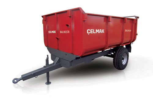 Прицеп-самосвал - 4-5 Ton Pool type Trailer - Celmak Agriculture Machinery - опрокидной / одноосный / сельскохозяйственный