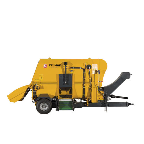 Горизонтальный винтовой смеситель - 4m³ Horizontal Mixing Vagon - Celmak Agriculture Machinery - прицепной / стационарный / навесной