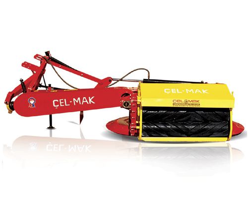 Косилка для бокового монтажа - 195cm Drum Mower with Conditioner - Celmak Agriculture Machinery - с барабаном / с приводным валом / с кондиционером