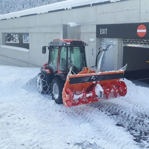Навесной снегоочиститель - SUPER MIDDLE PLUS 500-550 - CERRUTI s.r.l. - простой винт