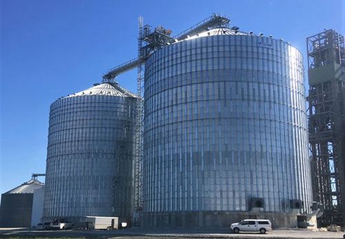Зернохранилище для злаковых - 30D CB series - Chief Agri - из металла / круглое / с коническим дном