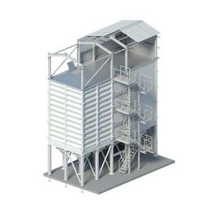 Зернохранилище для злаковых - CIMBRIA A/S - из стали / круглое / квадратное