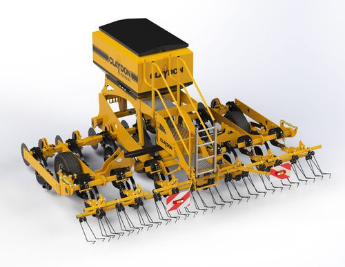 Механическая линейная сеялка - M4.5 EVOLUTION - Claydon Yield-o-Meter Ltd. - с зубьями / для установки на трактор / сцепка на три точки