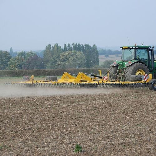 Борона солома - Claydon Yield-o-Meter Ltd. - складная / прицепная