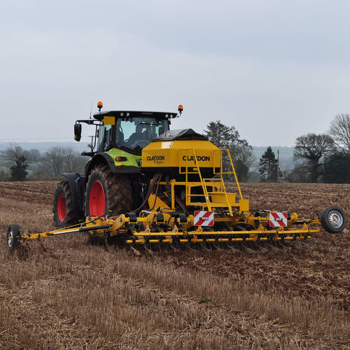 Механическая линейная сеялка - Hybrid M4 - Claydon Yield-o-Meter Ltd. - для установки на трактор / сцепка на три точки / стрип-тилл