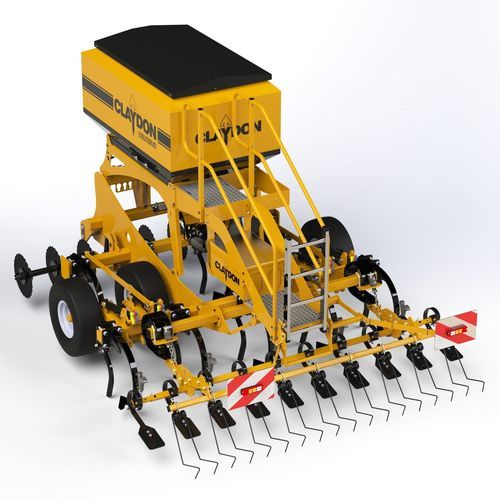 Механическая линейная сеялка - M3 EVOLUTION - Claydon Yield-o-Meter Ltd. - с зубьями / для установки на трактор / сцепка на три точки