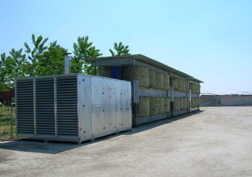 Сушилка для сена - EDMU 48-3 - Clim.Air.50 s.r.l. - стационарная / для рулонных кип