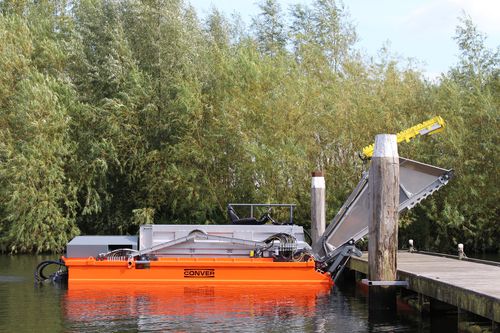 Уборочная машина подводная лодка для сбора водорослей - MC101 - Conver BV - катер