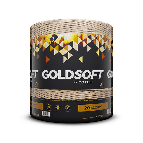 Нить для сельского хозяйства для тюков - Goldsoft - COTESI - из полипропилена / высокая плотность / с защитой от УФ-излучения