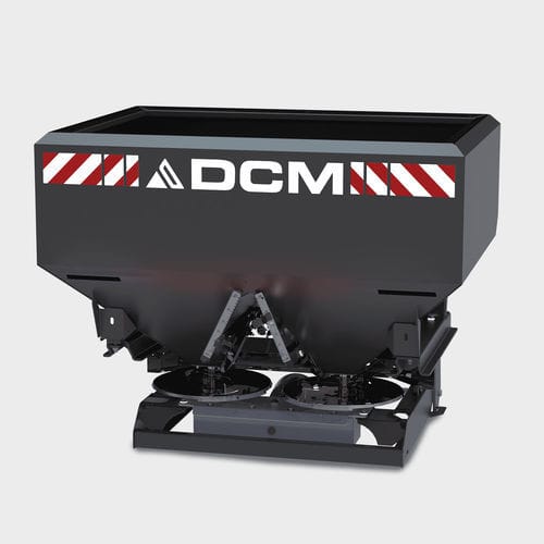 Навесной разбрасыватель удобрений - S18 - DCM SPREADERS - твердый / двойной диск / для профессионального использования