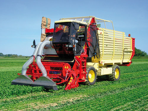 Уборочная машина для шпината - FR 140 - De Pietri srl - для овощей / для пряно-ароматических трав / самоходная