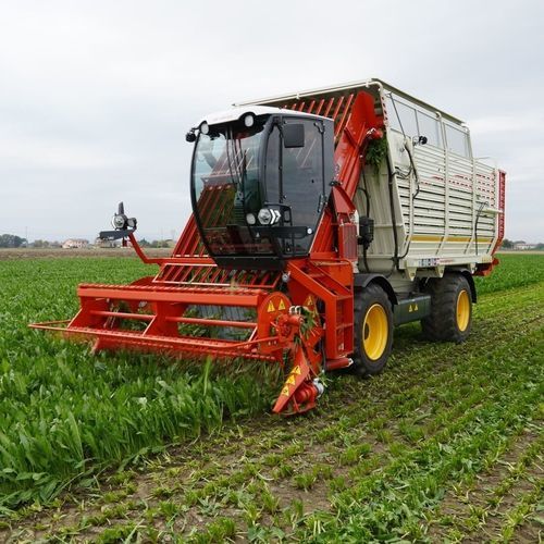 Уборочная машина для овощей - FR 180 - De Pietri srl - для шпината / для пряно-ароматических трав / для базилика