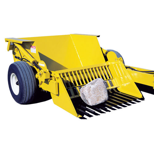 Камнеуборочная машина для трактора - R570P - Degelman Industries Ltd. - разгрузка на землю