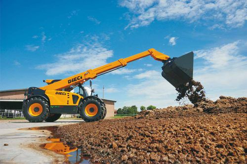 Сельскохозяйственный телескопический погрузчик - AGRI STAR 40.7 EVO2 - DIECI S.r.l. - подъемник