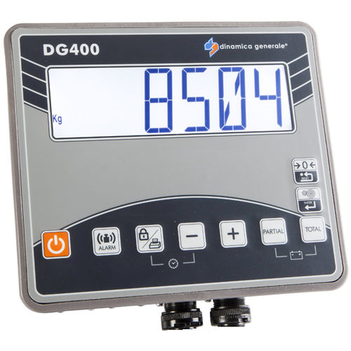 Встроенный индикатор веса - DG400  - DINAMICA GENERALE S.p.A. - для трактора
