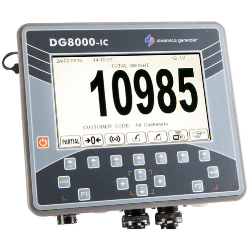 Встроенный индикатор веса - DG8000-IC - DINAMICA GENERALE S.p.A. - для трактора