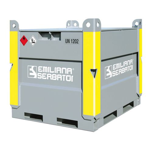 Резервуар для топлива - Emilcube® - EMILIANA SERBATOI Srl - из стали