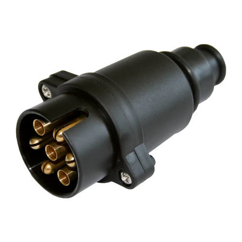 Соединитель штекер - 201018 - ERICH JAEGER GmbH + Co. KG - 7 полюсов / 12 В / из меди