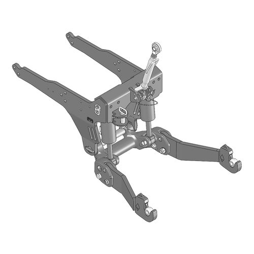 Передний подъемник для трактора - 6130 R/M, 6140 M - Ernst Degenhart GmbH