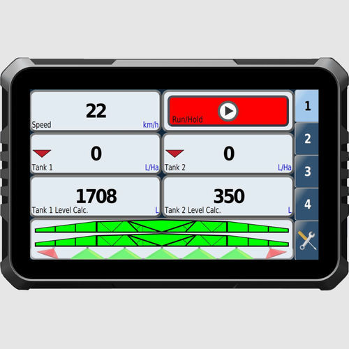 Система контроля для распыления - 74v1 - Farmscan AG Pty. Ltd. - для внесения удобрений / для дозирующего насоса / сенсорная